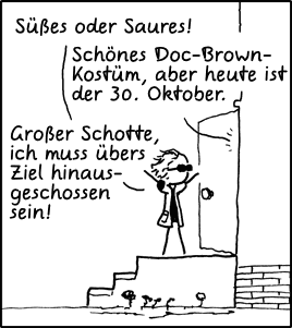 Deutsche Übersetzung des xkcd-Strips "30. Oktober"