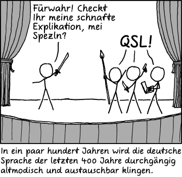 Deutsche Übersetzung des xkcd-Strips "Historiendramen der Zukunft"