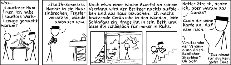 Deutsche Übersetzung des xkcd-Strips "Lautloser Hammer"