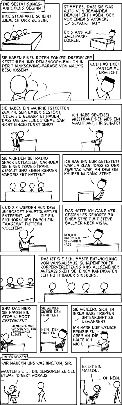 Deutsche Übersetzung des xkcd-Strips "Minister: Teil 3"