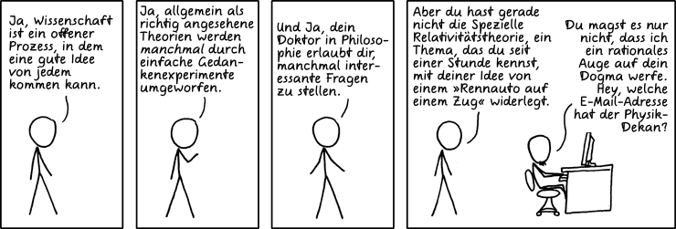 Deutsche Übersetzung des xkcd-Strips "Revolutionär"